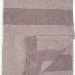 Barefoot dreams Cozy Striped Throw Blanket in Beach Rock
